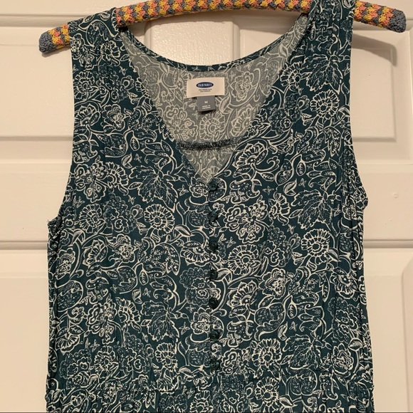 Teal Waist-defined Maxi Dress - Picture 2 of 5